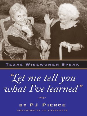 cover image of Let me tell you what I've learned